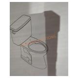 Toto Elongated Toilet, White