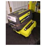 Ryobi 40V 6Ah Li Ion Battery and Charger