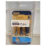 Irwin Marples 3pc Plywood Dado Router Bit Set
