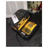 DeWalt XR Li Ion 20V 4Ah Battery and Charger