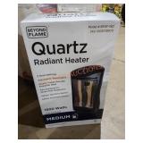 Beyond Flame Quartz Radiant Heater 1500watts