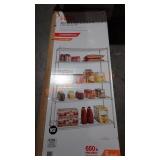 Hdx 5 shelf storage unit 48x18x72 in