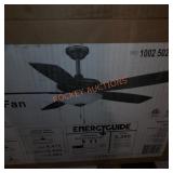 Hampton bay 52in indoor ceiling fan, Sold As Is