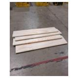 EverMark 48"ï¿½11.5" Stair Parts, Unfinished Pine