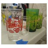 Vintage glass lot