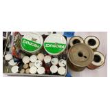 Miscellaneous art supply lot includes metal wires