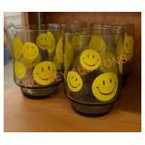 Vintage smiley face cups