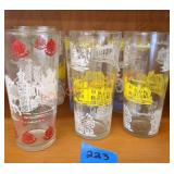 Vintage Williamsburg and Pennsylvania glasses
