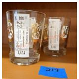 Vintage collectors glasses