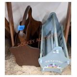 Vintage magazine racks