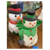 Vintage ceramic snowman lot