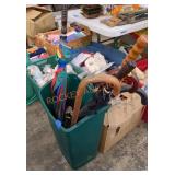 Canes and umbrella lot