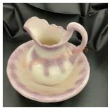 Vintage pitcher, and bowl set