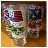 Vintage collectors glasses