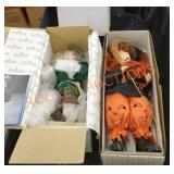 Vintage porcelain dolls by Ashton Drake galleries