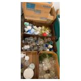 Giant miscellaneous glassware lot includes seven