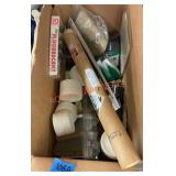 Mixed box lot art supplies