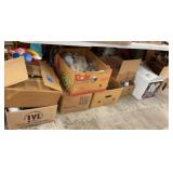 Giant Miscellaneous glassware lot all boxes below