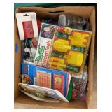 Misc. household box lot