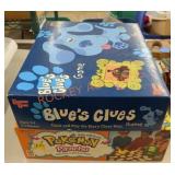 Blues clues and Pokemon game board