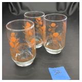 Vintage juice glasses