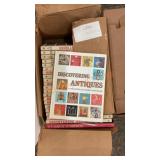 Vintage books discovering antiques series