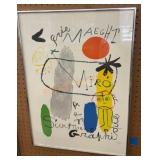 Miro framed print