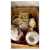 Miscellaneous household box lot