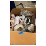 Miscellaneous household box lot