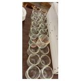 Miscellaneous small, clear dish lot