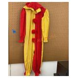 Vintage handmade, clown costume