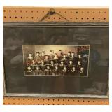 Vintage framed graduation photo