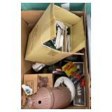 Miscellaneous household box lot