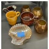 Miscellaneous glassware lot