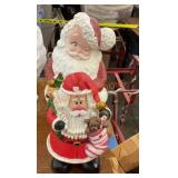 Ceramic Santa lot