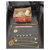 Vintage costume jewelry lot