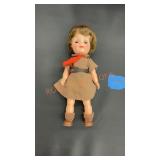 Vintage 1965 Effanbee 8" Girl Scout Brownie Doll