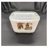 Vintage Pyrex 1.5C Early American Refrigerator