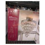 Home Decorators 3-light Semi Flush Mount