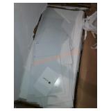 Fufu&Gaga White Vanity with LED Mirror