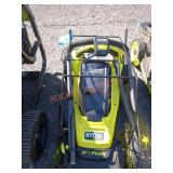 RYOBI ONE+ HP 18V Walk Behind Push Lawn Mower