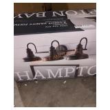 Hampton Bay 3-Light Vanity Fixture