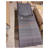 Brown Outdoor Woven Patio Lounge Chair