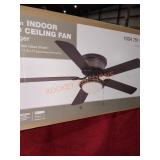 52" Black Indoor Ceiling Fan