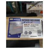 Hubbel Wiegmann Outdoor Enclosure 8" x 8" x 4"