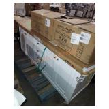 72"W×24.25"H×23"D Double Bathroom Vanity