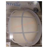 Lutec 10" Jacksonville White Wall Lantern