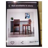 StyleWell Chocolate Brown 2-Pc Counter Stools