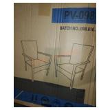 Phi Villa 2-Pk Outdoor Wicker Patio Chairs