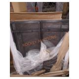 Pleasant Hearth Curved 3-Panel Screen